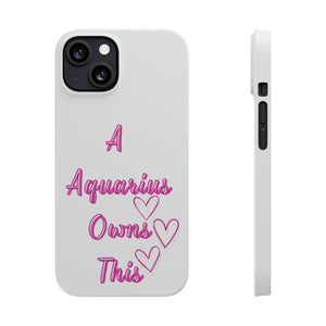 Aquarius iPhone cases.