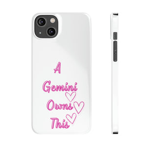 Gemini iPhone cases.