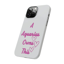 Load image into Gallery viewer, Aquarius iPhone cases.