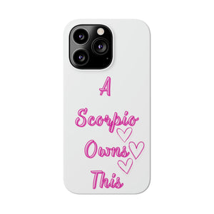 Scorpio iPhone cases